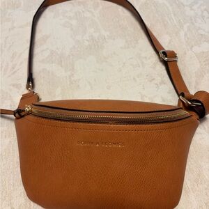 Brown Leather Crossbody Bag